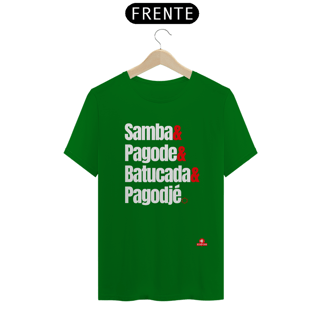 Nome do produto Camiseta de pagode frase 