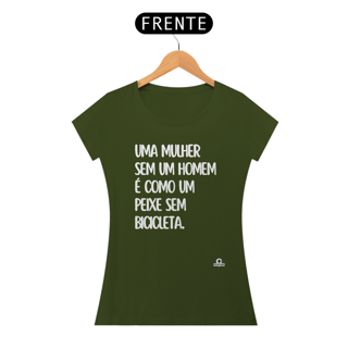 Nome do produto Camiseta feminina com frase engraçada 