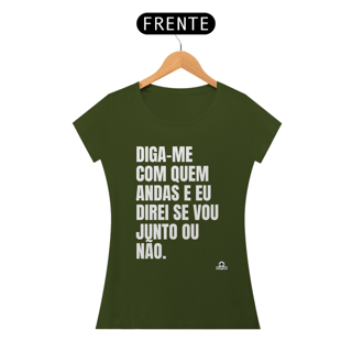 Nome do produto Camiseta feminina hilária 