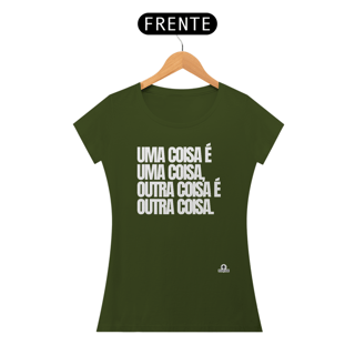 Nome do produto Camiseta humor feminina 