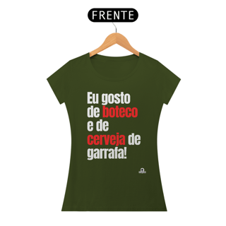 Nome do produto Camiseta de cerveja feminina com frase 