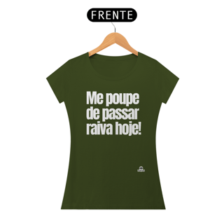 Nome do produto Camiseta feminina frase de humor 