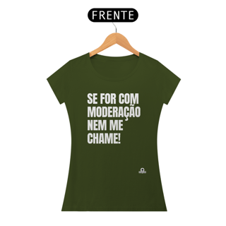 Nome do produto Camiseta feminina com frase engraçada 