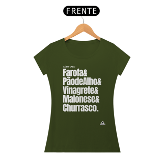 Nome do produto Camiseta feminina com frase 