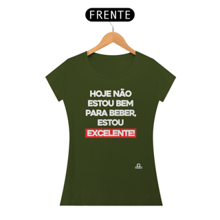 Nome do produto Camiseta feminina engraçada com frase 