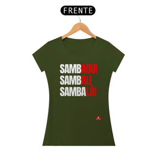 Nome do produto Camiseta de samba frase 