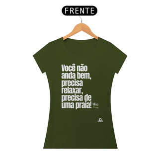 Nome do produto Camiseta feminina baby long de turismo com frase 