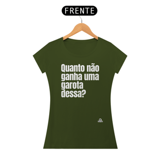 Nome do produto Camiseta com frase de humor 