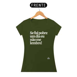 Nome do produto Camiseta baby long com humor e frase 