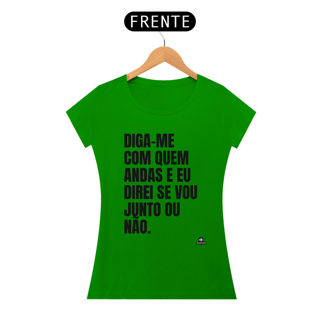 Nome do produto Camiseta feminina hilária 