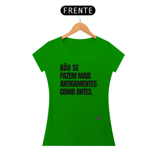 Nome do produto Camiseta feminina com frase de humor 