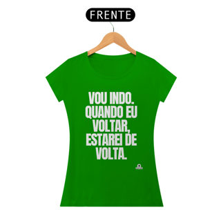 Nome do produto Camiseta feminina com frase de humor 