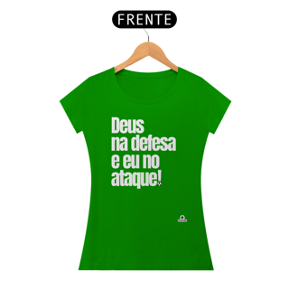 Nome do produto Camiseta feminina com a frase 