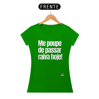 Nome do produto Camiseta feminina frase de humor 