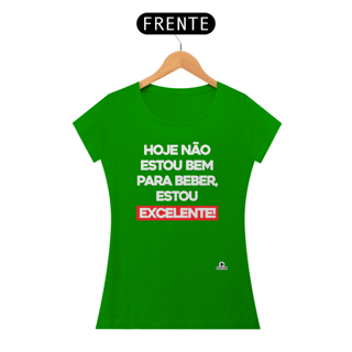 Nome do produto Camiseta feminina engraçada com frase 