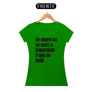 Nome do produto Camiseta feminina com frase engraçada 