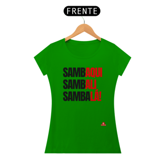 Nome do produto Camiseta de samba frase 