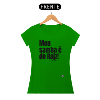 Nome do produto Camiseta feminina de sambista com frase 