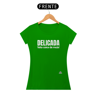 Nome do produto Camiseta baby long feminina com frase engraçada 