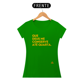 Nome do produto Camiseta baby long com frase de humor 