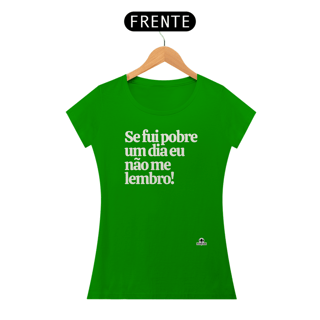 Nome do produto Camiseta baby long com humor e frase 