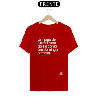 Nome do produto Camiseta com frase de futebol 