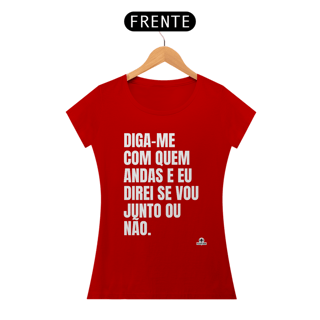 Nome do produto Camiseta feminina hilária 