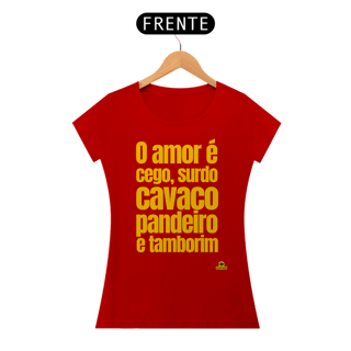 Nome do produto Camiseta feminina samba com frase 