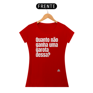 Nome do produto Camiseta com frase de humor 