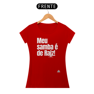 Nome do produto Camiseta feminina de sambista com frase 