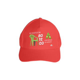 Nome do produto Boné aba curva com a frase 