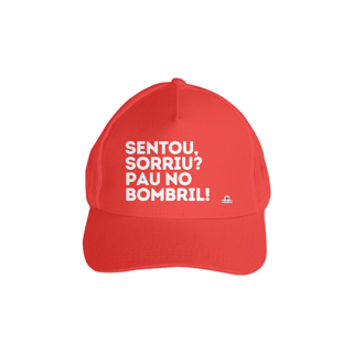 Nome do produto Boné aba curva frase engraçada 