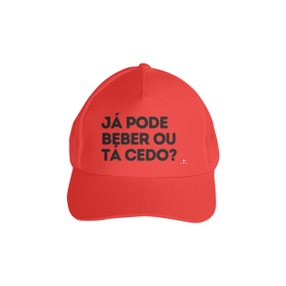 Nome do produto Boné aba curva frase 