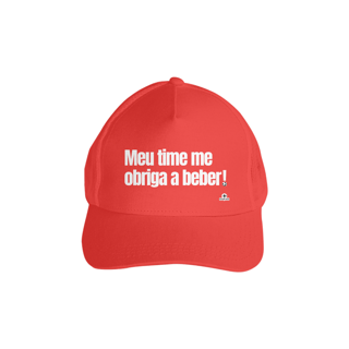Nome do produto Boné aba curva torcedor frase futebol 