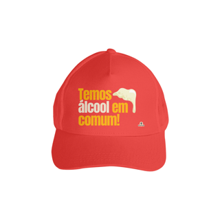 Nome do produto Boné aba curva de boteco com frase engraçada 