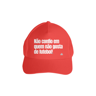 Nome do produto Boné aba curva de torcedor com frase 
