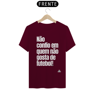 Nome do produto Camiseta de torcedor com frase 