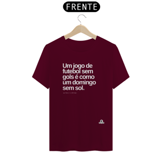 Nome do produto Camiseta com frase de futebol 