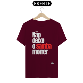 Nome do produto Camiseta samba com frase 