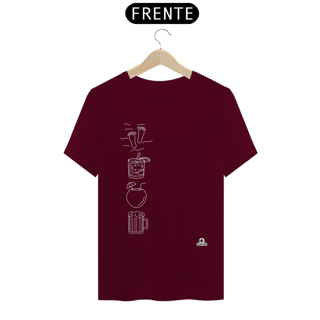 Nome do produto Camiseta samba com estampa que remete à música 