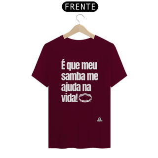 Nome do produto Camiseta de sambista com frase 