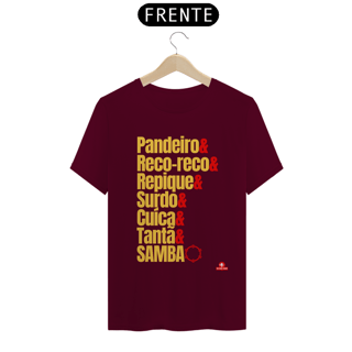 Nome do produto Camiseta bateria de escola de samba 