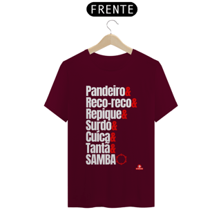 Nome do produto Camiseta bateria de escola de samba 