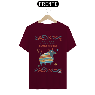 Nome do produto Camiseta do Bumba Meu Boi, tradicional expressão cultural brasileira.
