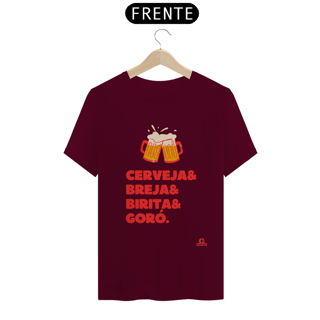 Nome do produto Camiseta de cerveja com frase 