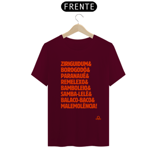 Nome do produto Camiseta com as expressões brasileiras 