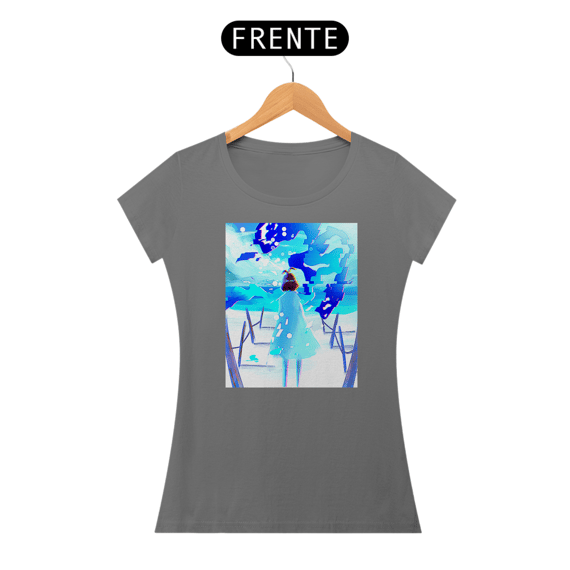 Camisa com paisagem