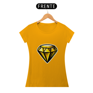Nome do produto Camiseta Sticker Feminina -  Topazio