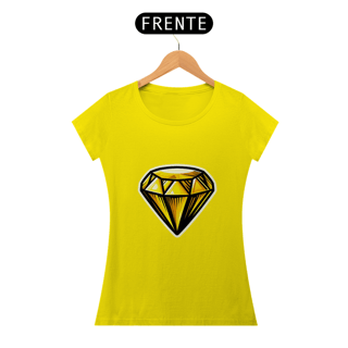 Nome do produto Camiseta Sticker Feminina -  Topazio