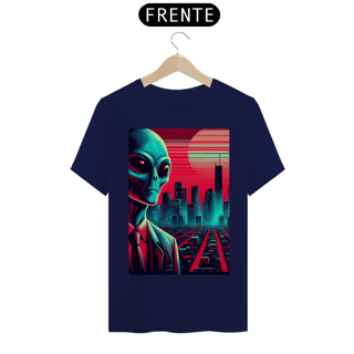 Nome do produto Coleção CyberPunk - Camiseta Alien